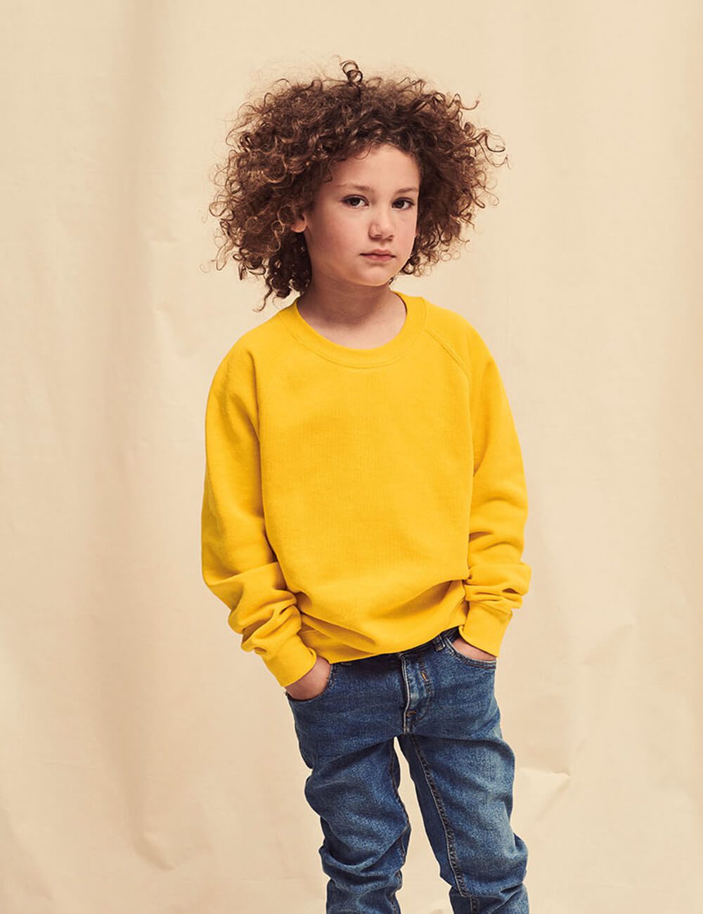 Fruit of the Loom Bluza dziecięca Classic Raglan 1 Fruit of the Loom Bluza dziecięca Classic Raglan