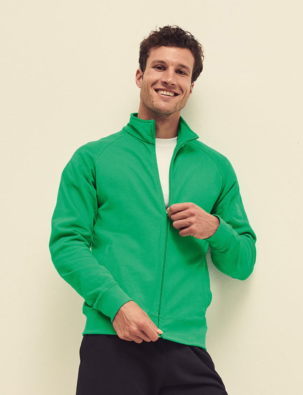 Fruit of the Loom Bluza męska lekka na zamek sweat jacket 3 Fruit of the Loom Bluza męska lekka na zamek sweat jacket - obrazek 3