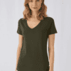 B&C Eko Koszulka damska V-neck Inspire