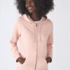 B&C Eko Bluza damska z kapturem i zamkiem Organic