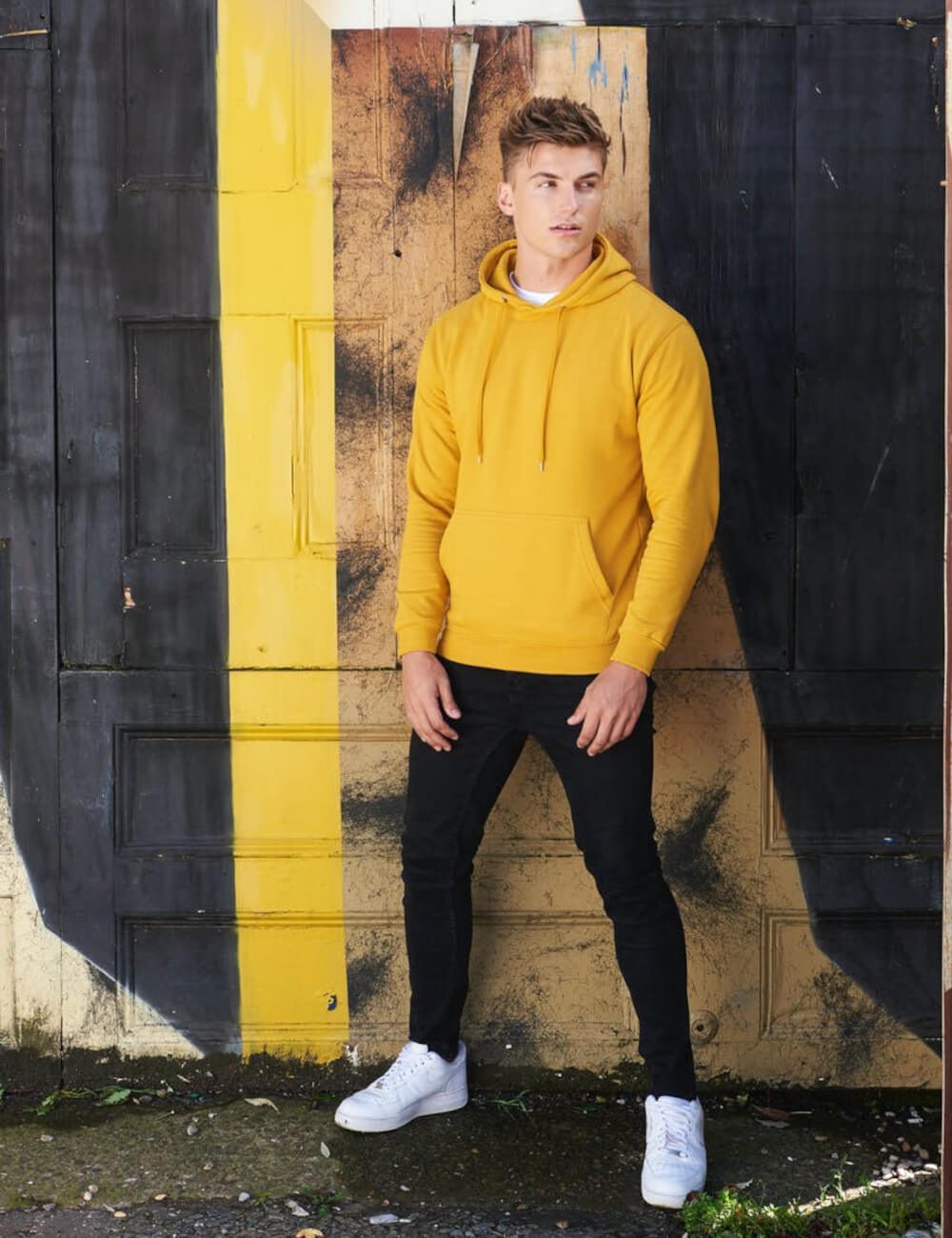 JUST HOODS Bluza męska Organic Hoodie 4 JUST HOODS Bluza męska Organic Hoodie