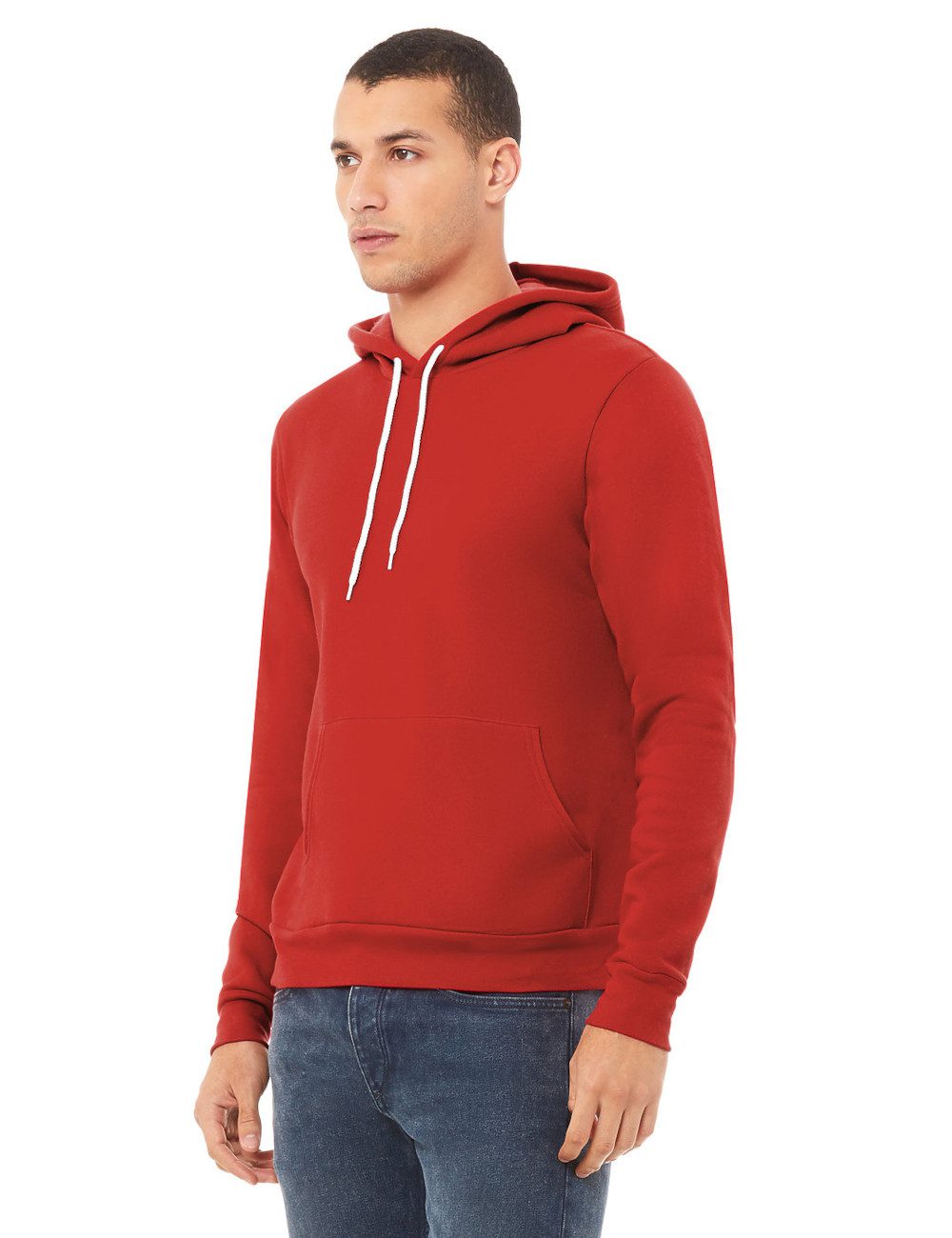 BELLA+CANVAS Bluza Unisex Poly-Cotton Fleece Pullover Hoodie 2 CANVAS Bluza Unisex Poly-Cotton Fleece Pullover Hoodie