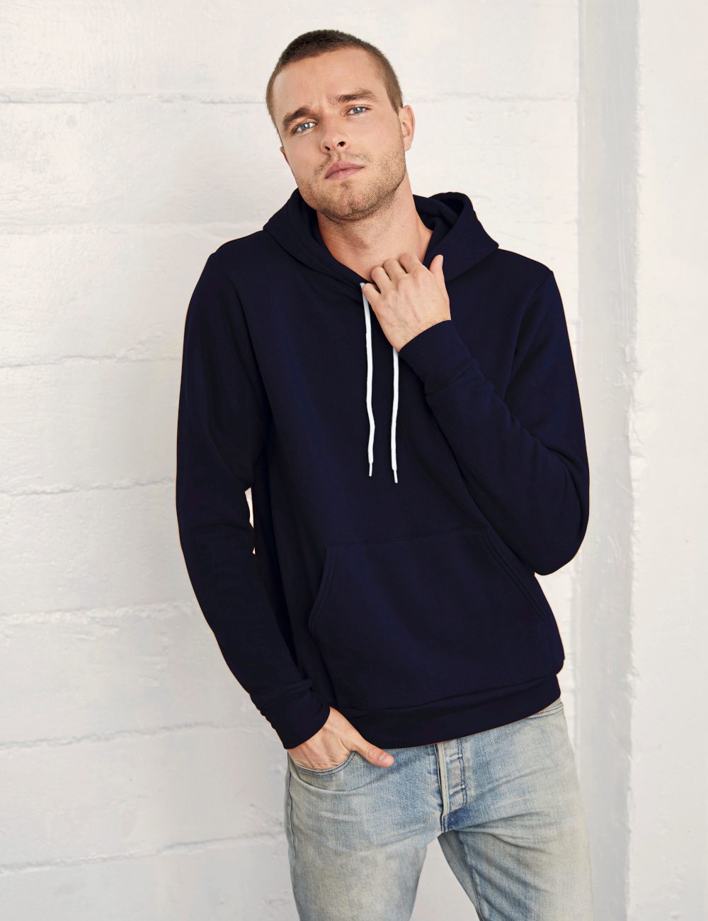 BELLA+CANVAS Bluza Unisex Poly-Cotton Fleece Pullover Hoodie 3 CANVAS Bluza Unisex Poly-Cotton Fleece Pullover Hoodie