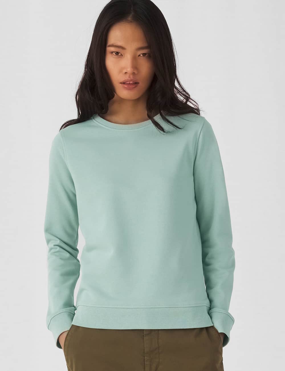 B&C Eko Bluza damska Organic Crew Neck 1 B&C Eko Bluza damska Organic Crew Neck