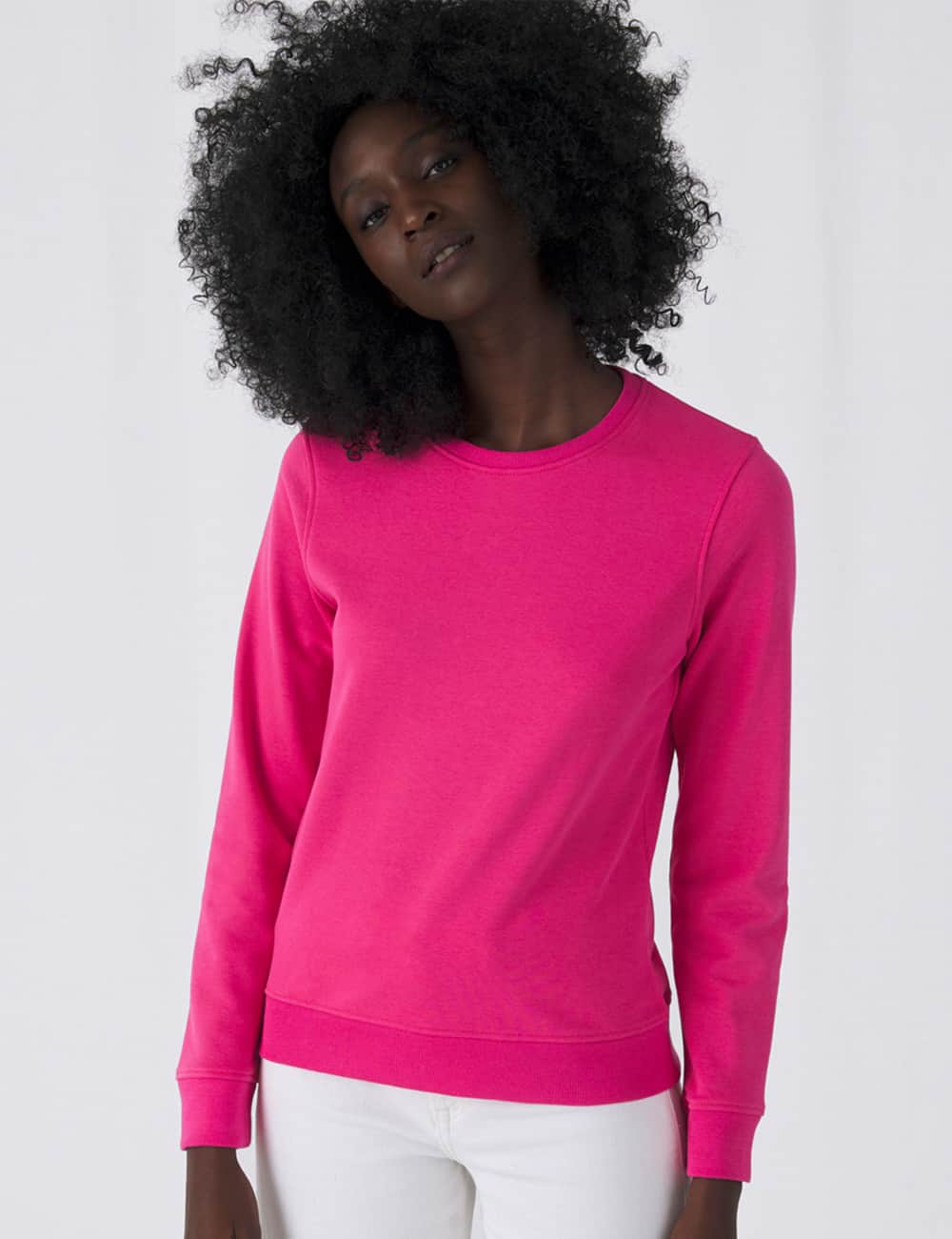 B&C Eko Bluza damska Organic Crew Neck 4 B&C Eko Bluza damska Organic Crew Neck - obrazek 4