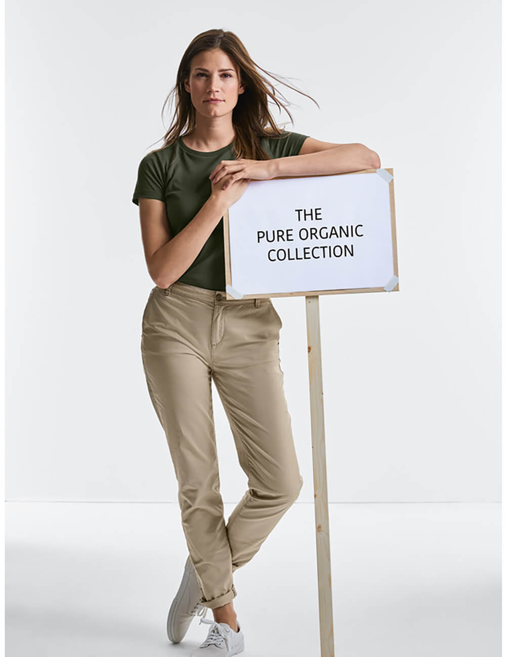 RUSSELL Eko Koszulka damska Ladies´ Pure Organic T 3 RUSSELL Eko Koszulka damska Ladies´ Pure Organic T