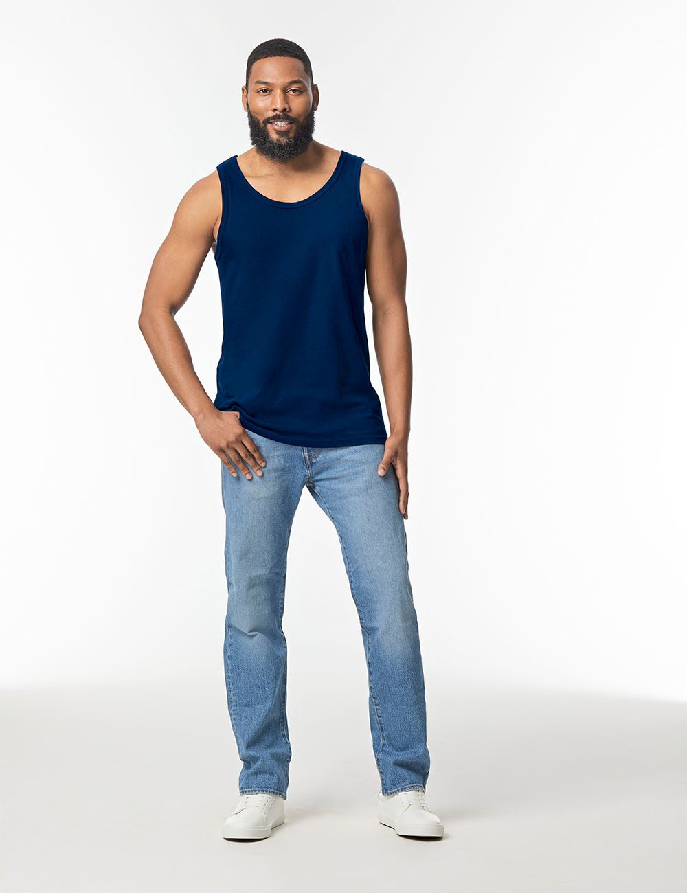 GILDAN koszulka męska Softstyle Tank Top 2 GILDAN koszulka męska Softstyle Tank Top - obrazek 2