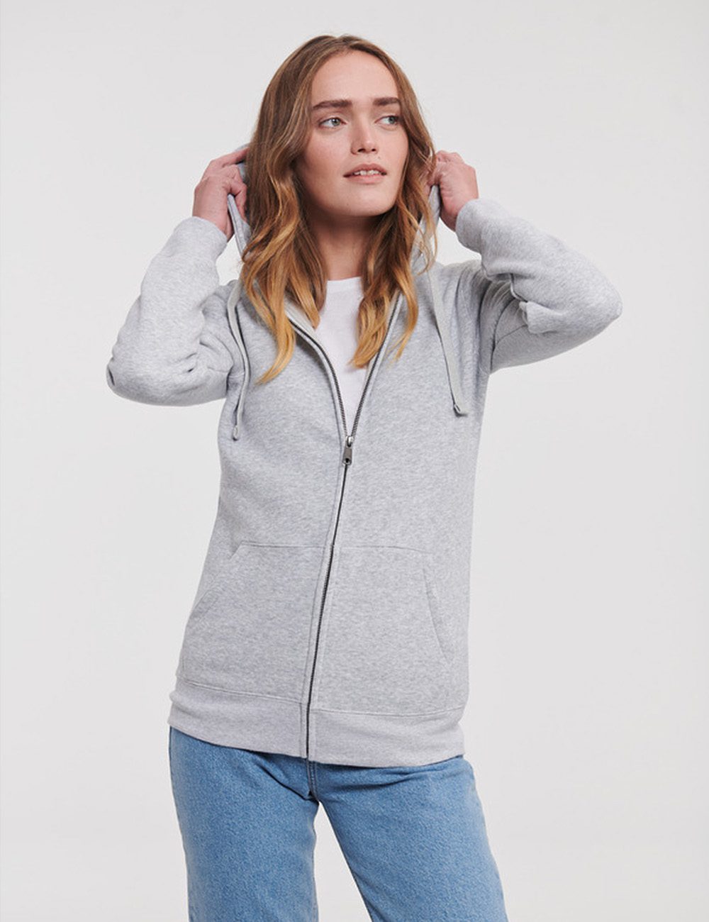 RUSSELL Bluza damska Authentic Zipped Hood Jacket 2 RUSSELL Bluza damska Authentic Zipped Hood Jacket - obrazek 2