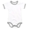 White/Heather Grey Melange