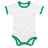White/Kelly Green