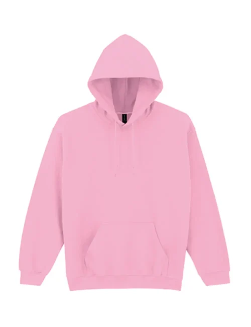 GILDAN bluza męska z kapturem Heavy Blend – light pink