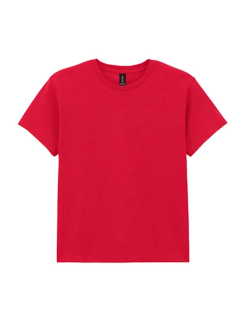 GILDAN Koszulka dziecięca Heavy Cotton™ Youth T-Shirt – red