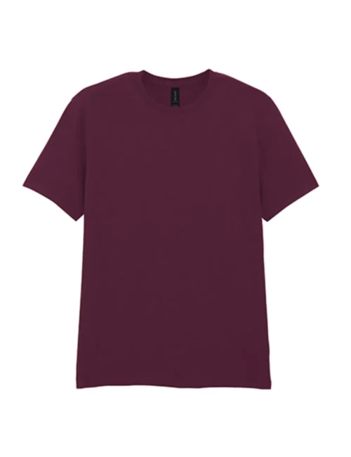 GILDAN koszulka męska Softstyle – maroon