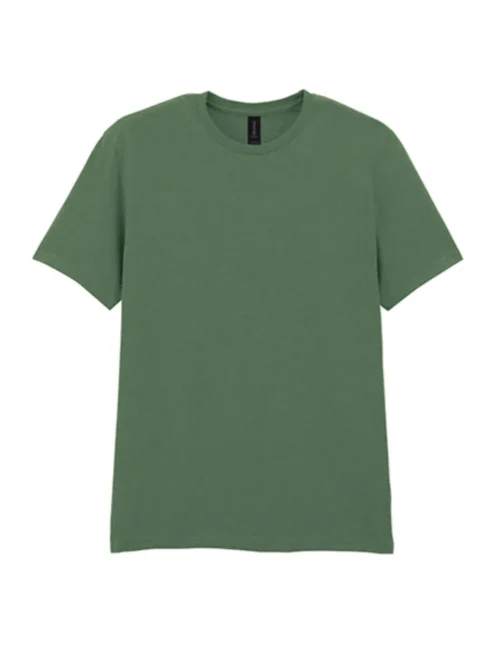 GILDAN koszulka męska Softstyle – military green