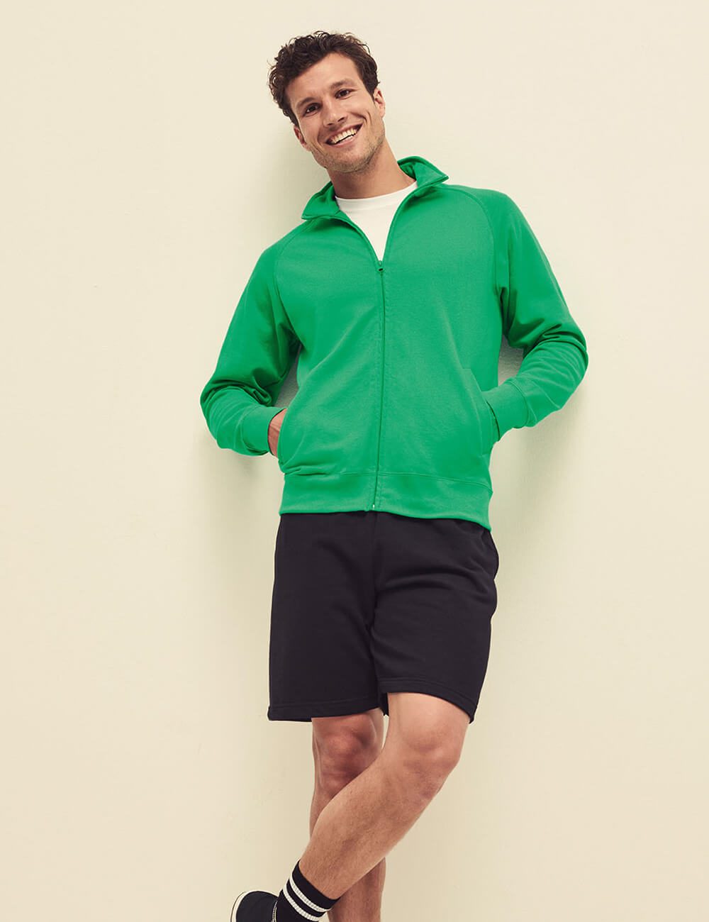 Fruit of the Loom Bluza męska lekka na zamek sweat jacket 2 Fruit of the Loom Bluza męska lekka na zamek sweat jacket - obrazek 2
