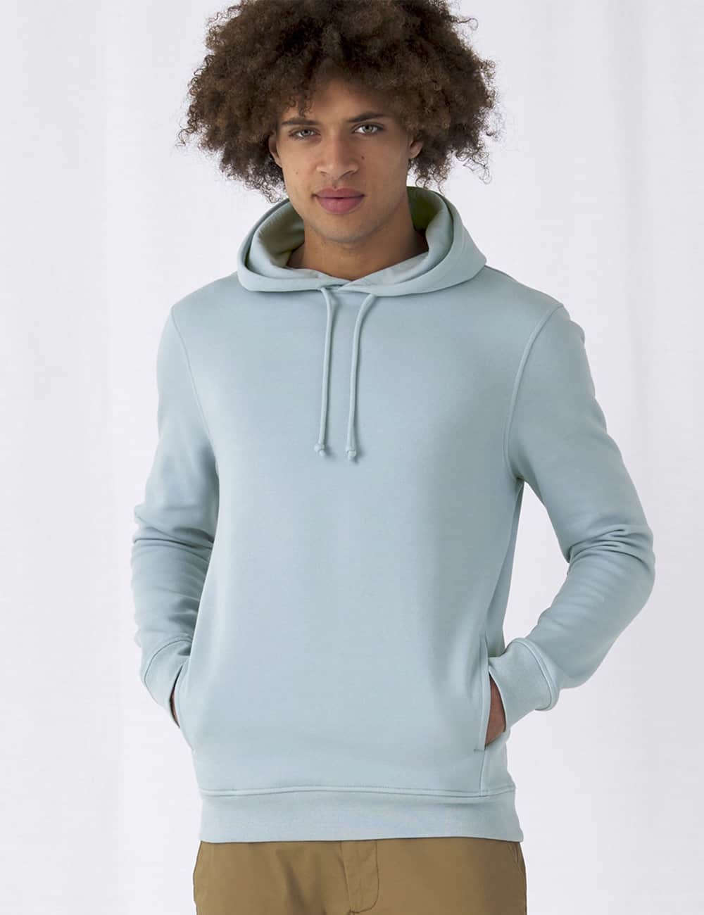 B&C Bluza męska kangurka Organic 1 B&C Eko Bluza męska kangurka Organic