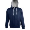 French Navy/Grey Melange
