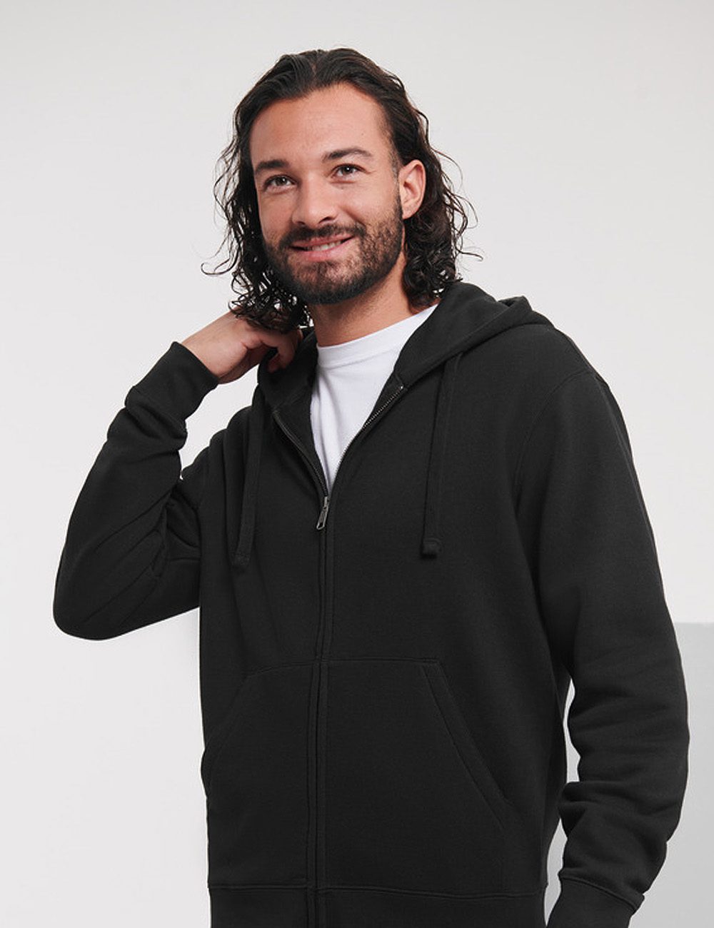 RUSSELL Bluza męska Authentic Zipped Hood Jacket 1 RUSSELL Bluza męska Authentic Zipped Hood Jacket