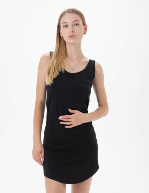 Alternative view of MANTIS Eko Sukienka na ramiączkach Curved Vest Dress